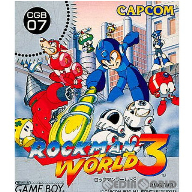 ゲームボーイカートリッジ ロックマンワールド3 星のカービィ2