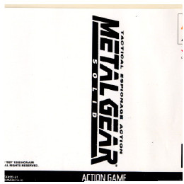 PS]METAL GEAR SOLID(メタルギアソリッド) プレミアムパッケージ(限定