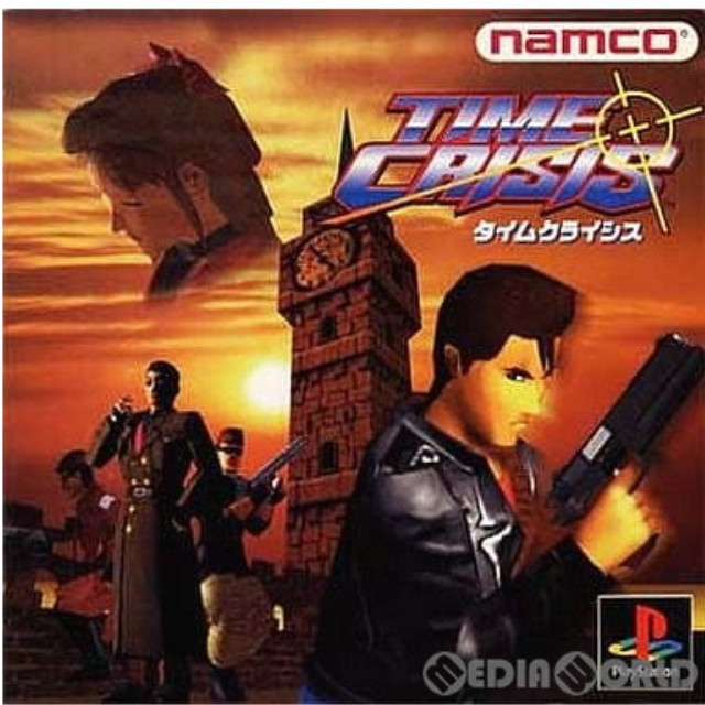 PS](ソフト単品) タイムクライシス+ガンコン(TIME CRISIS プラス
