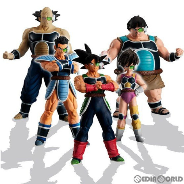 FIG]プレミアムバンダイ限定 HGドラゴンボール 集結!バーダック軍団