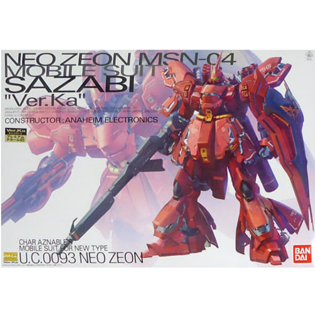 PTM]特典付属 MG 1/100 MSN-04 サザビー Ver.ka 機動戦士ガンダム 逆襲