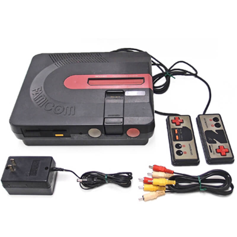 ツインファミコン / ファミコン 本体 / 初期型 / 連射なし / 黒 AN