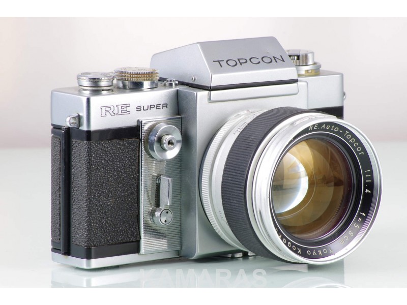 Topcon RE Super + RE Auto-Topcor 58mm f1.4 - kamaras.com