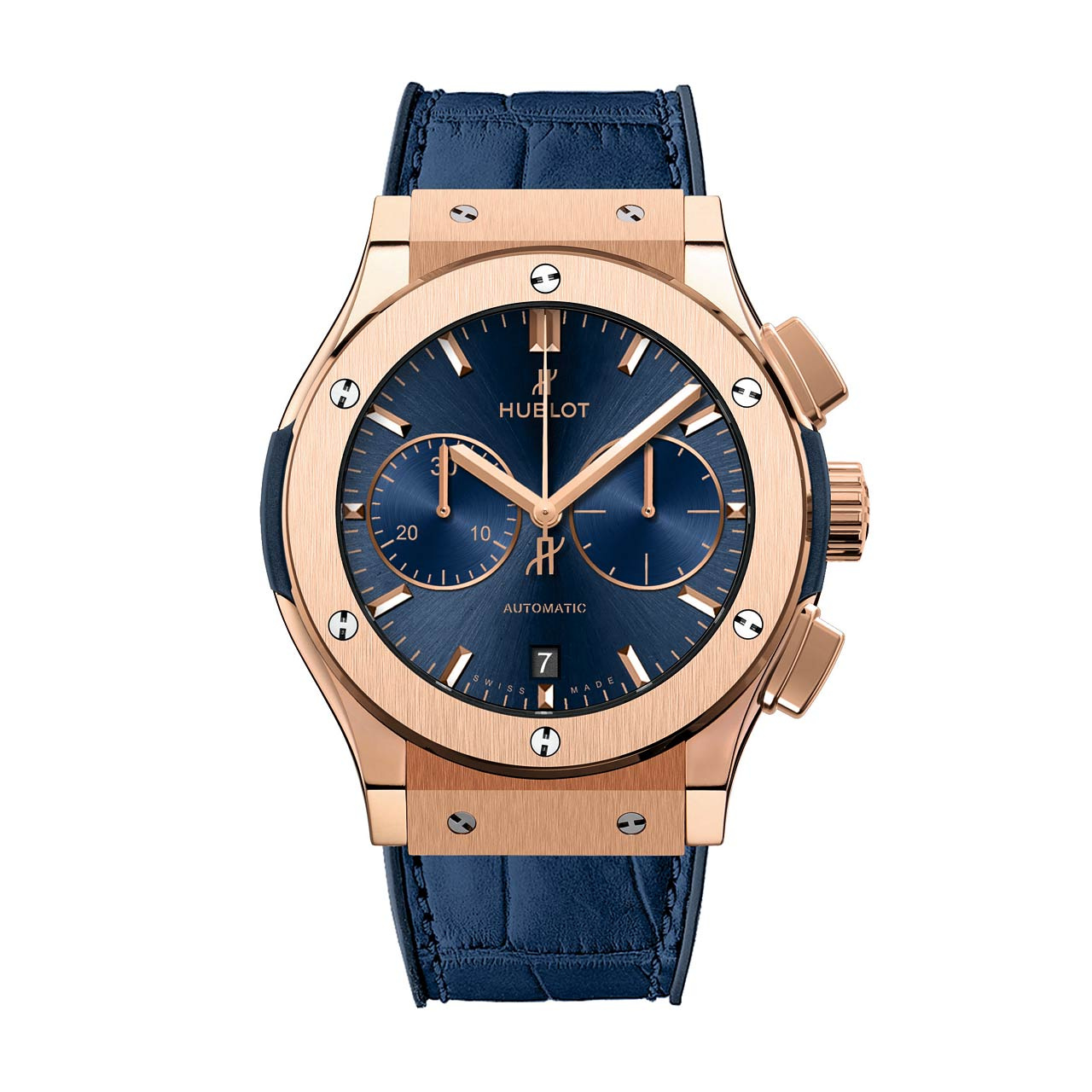 クラシック・フュージョン クロノグラフ キングゴールドブルー 521.OX