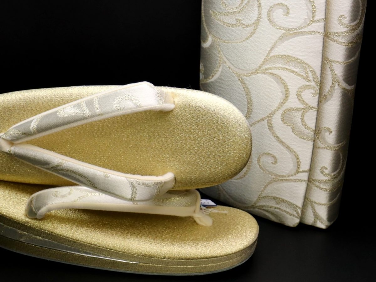 正絹クラッチバッグ草履セット2024｜結婚披露宴、パーティー、留袖