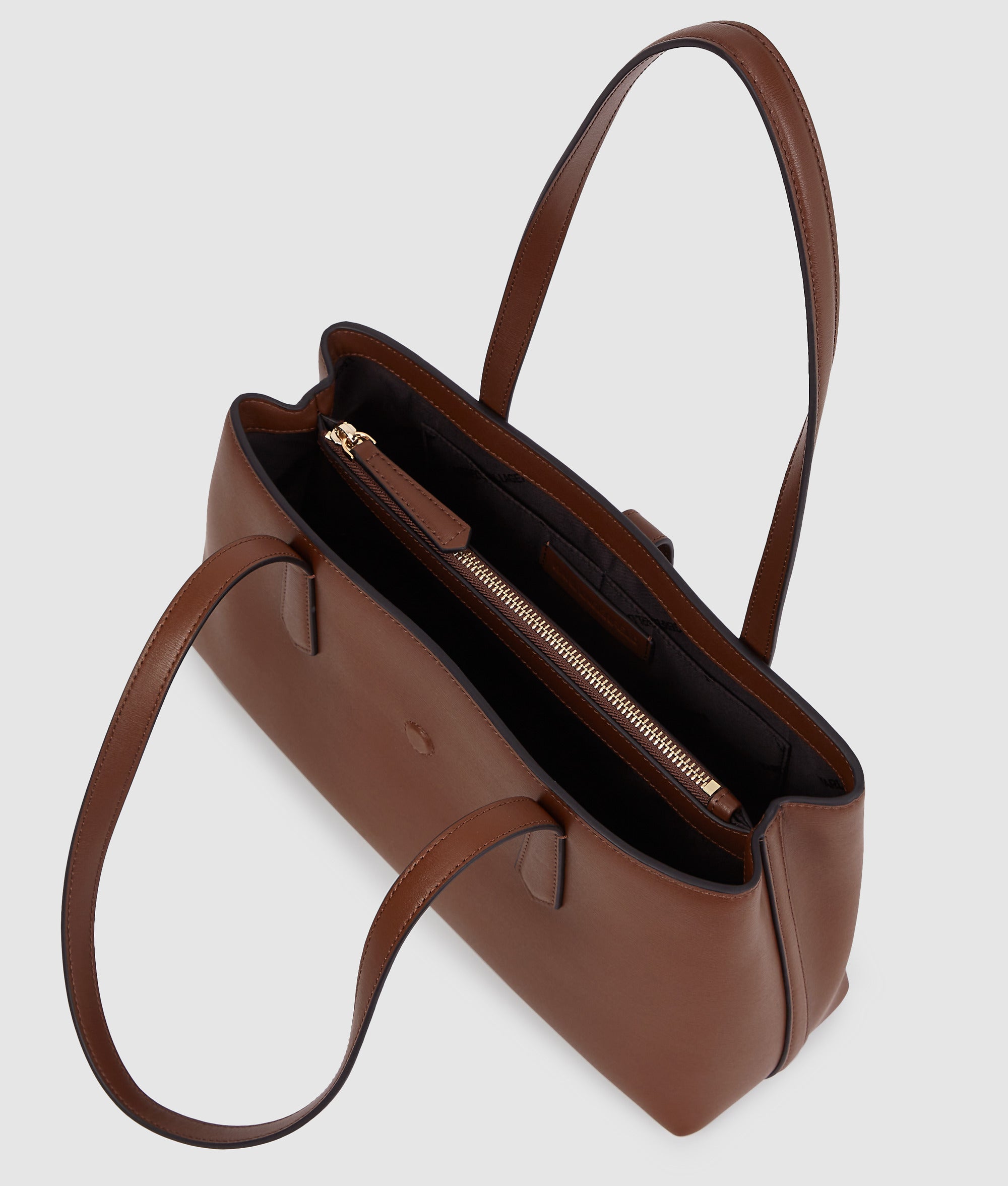 K/Autograph padlock tote bag | Dark Friar Brown | Women | KARL