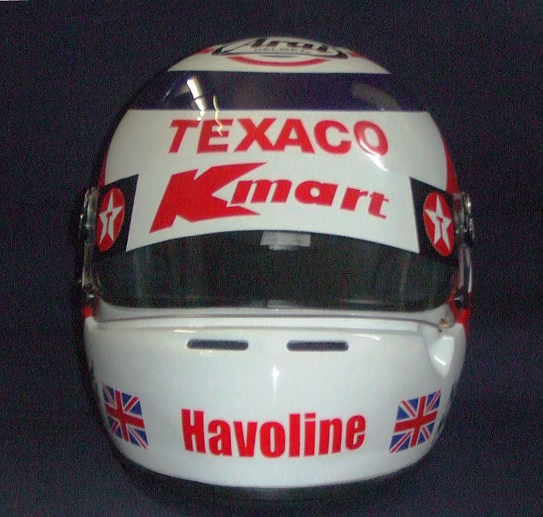 1993年のナイジェル マンセル仕様で製作ヘルメット