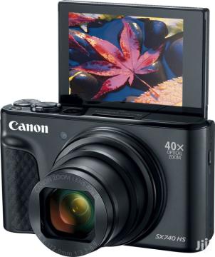 Canon PowerShot SX740 HS Fotoğraf Makinesi Light Edition (Black