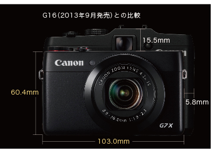 Canon[キヤノン] PowerShot G7 X｜イチオシ!デジタルカメラ｜カメラの