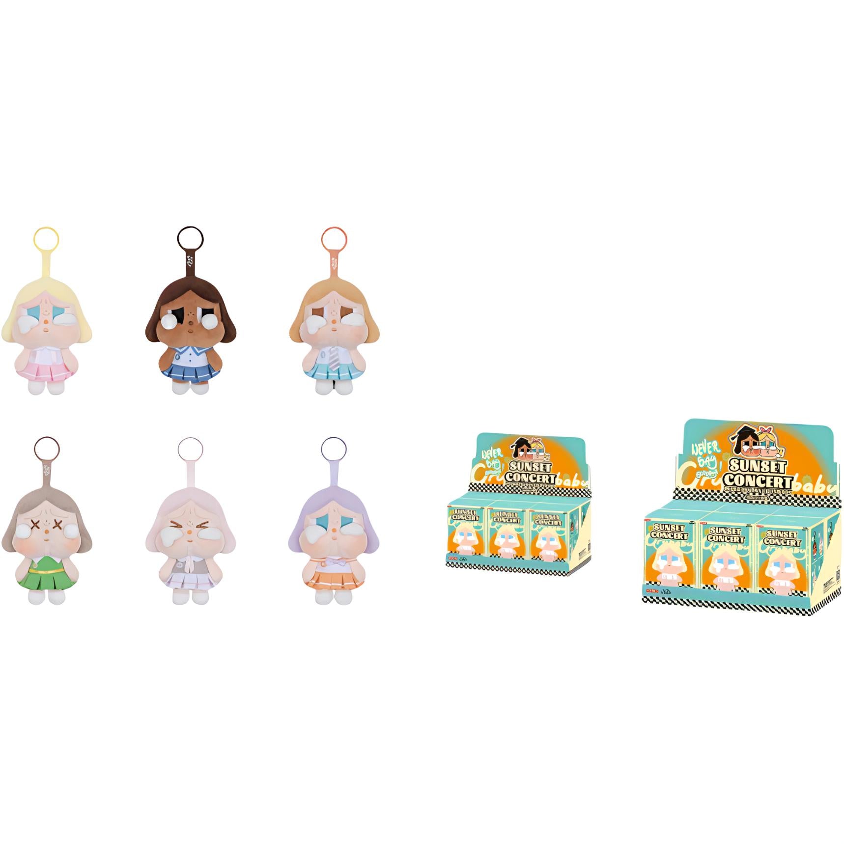 POP MART CRYBABY Sunset Concert Collection