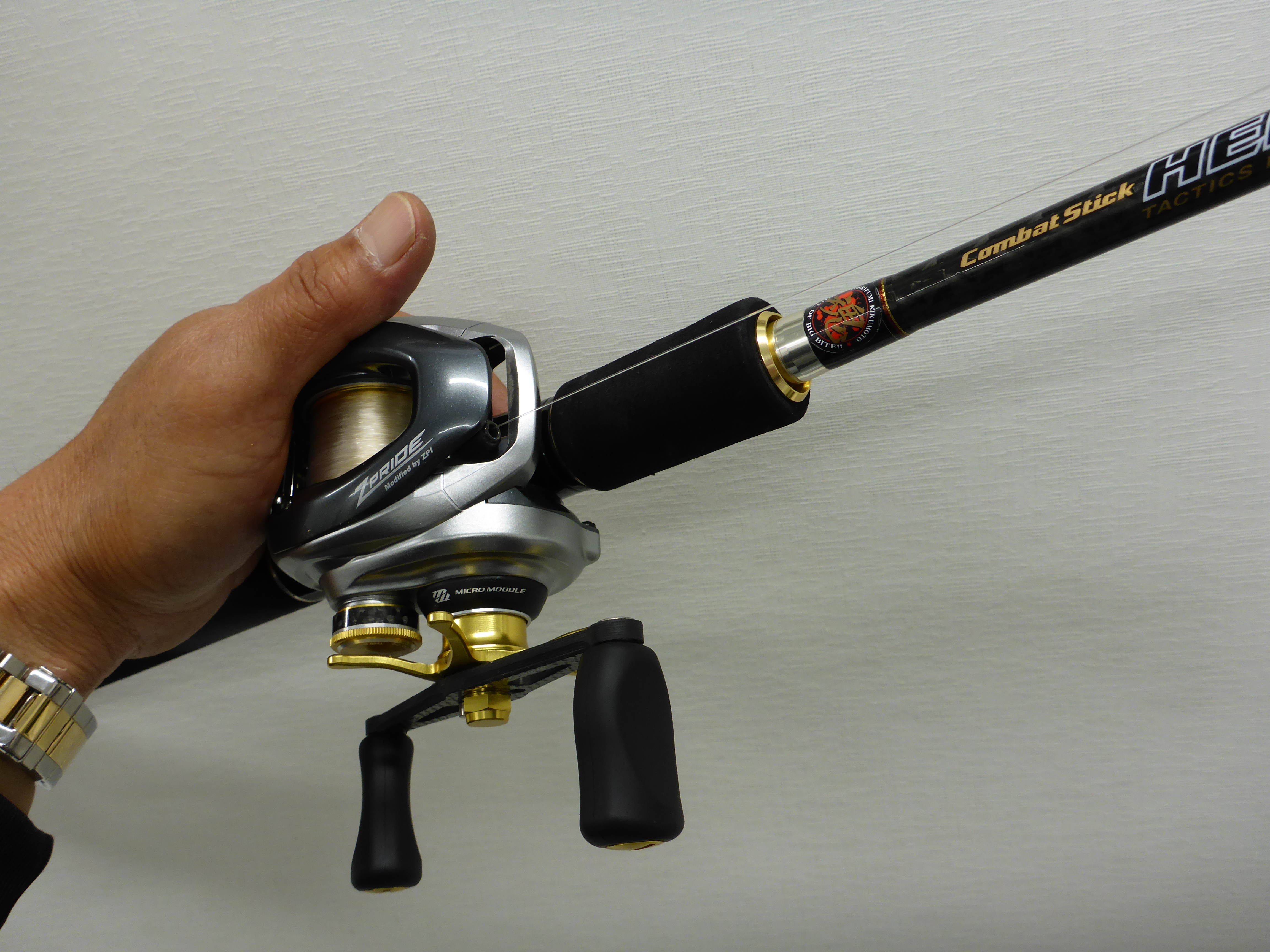 Z-PRIDEにあえて20ポンド巻いてみました。 | 菊元俊文.jp