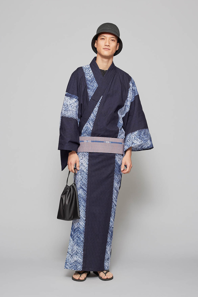 Y. & SONS＞ブランド初となる「国産有松鳴海絞りゆかた」のデザインを