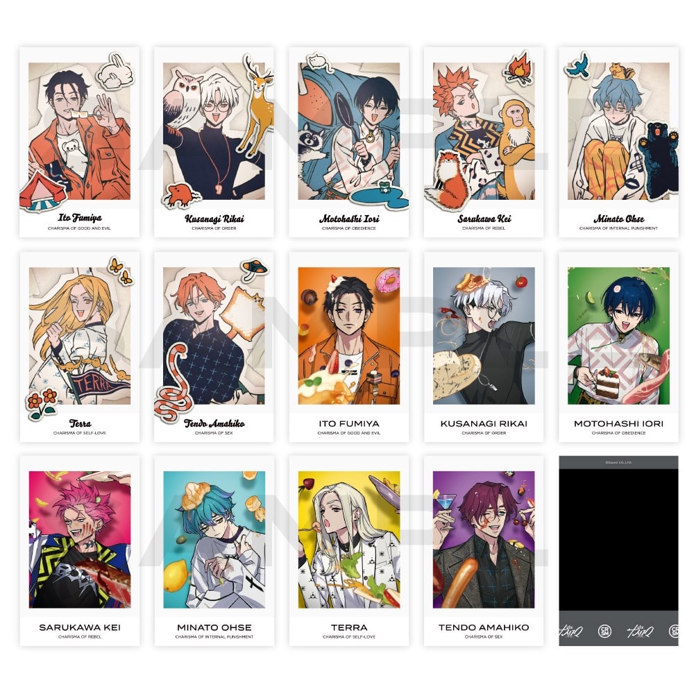 トレーディングチェキ風カード vol.4(全14種) カリスマ KING RECORDS