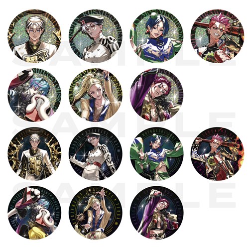 トレーディングホログラム缶バッジ 1stブレイクver.(全14種) カリスマ