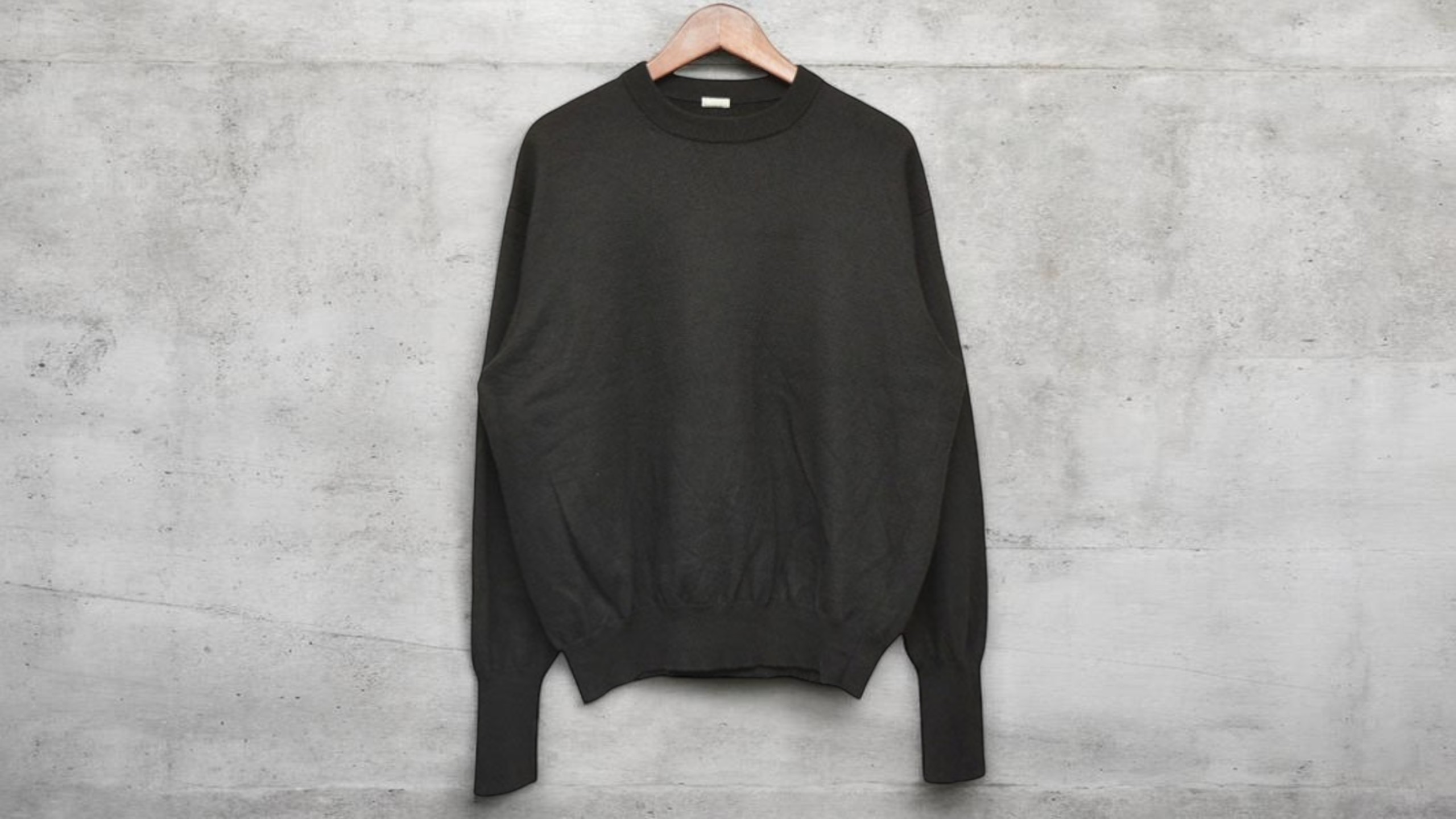 新入荷】A.PRESSE 25SS Wool Knit Crew Neck Sweater 25AAP-03-07
