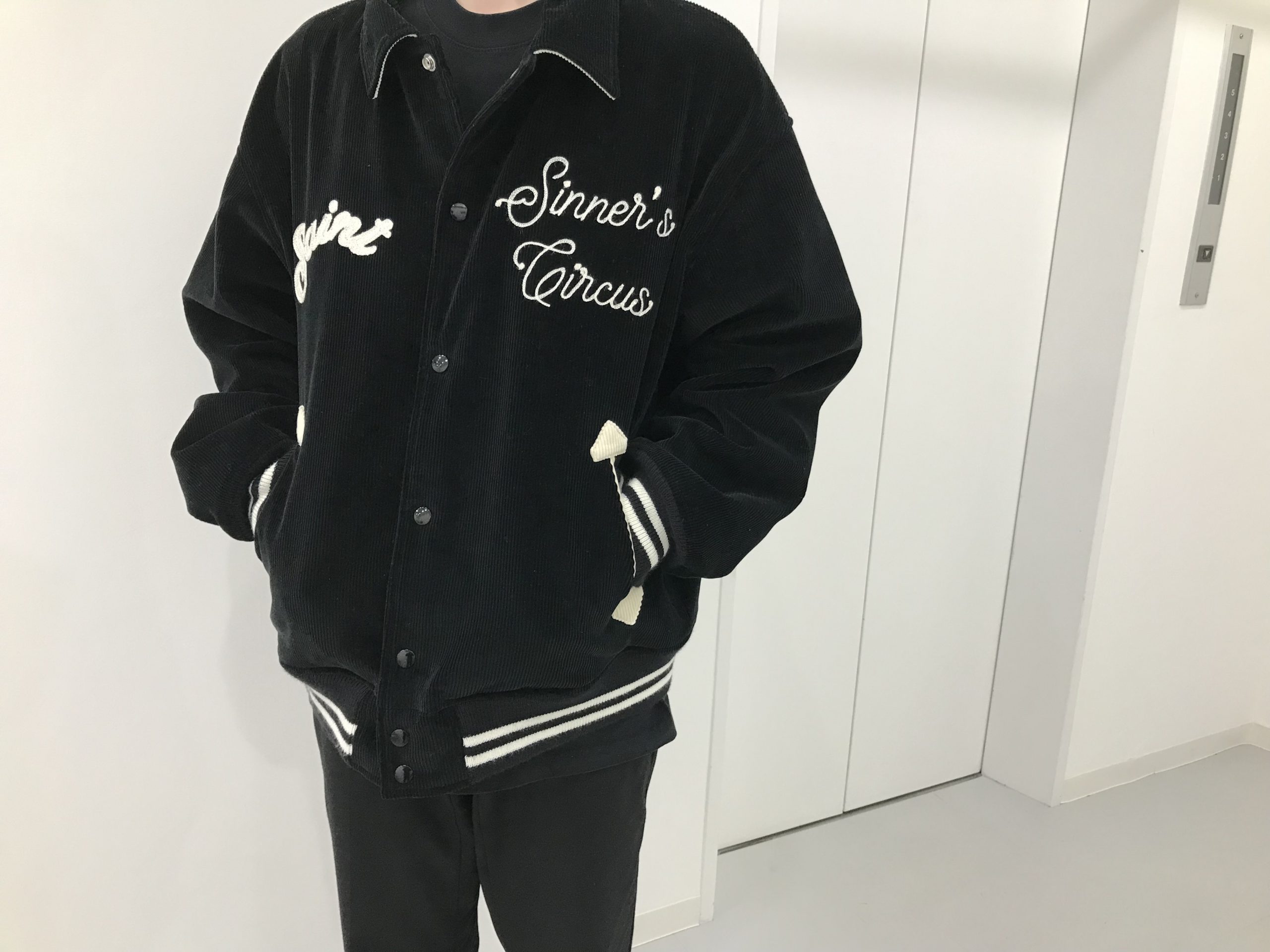 SAINT MICHAEL/セントマイケル】刺繍コーデュロイジャケット【買取入荷