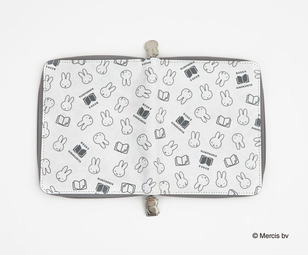 miffy＆books ブックカバーポーチ パターン・文庫