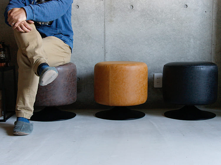 ラウンドスツール Doppel（ドップル）｜北欧・ヴィンテージインテリア