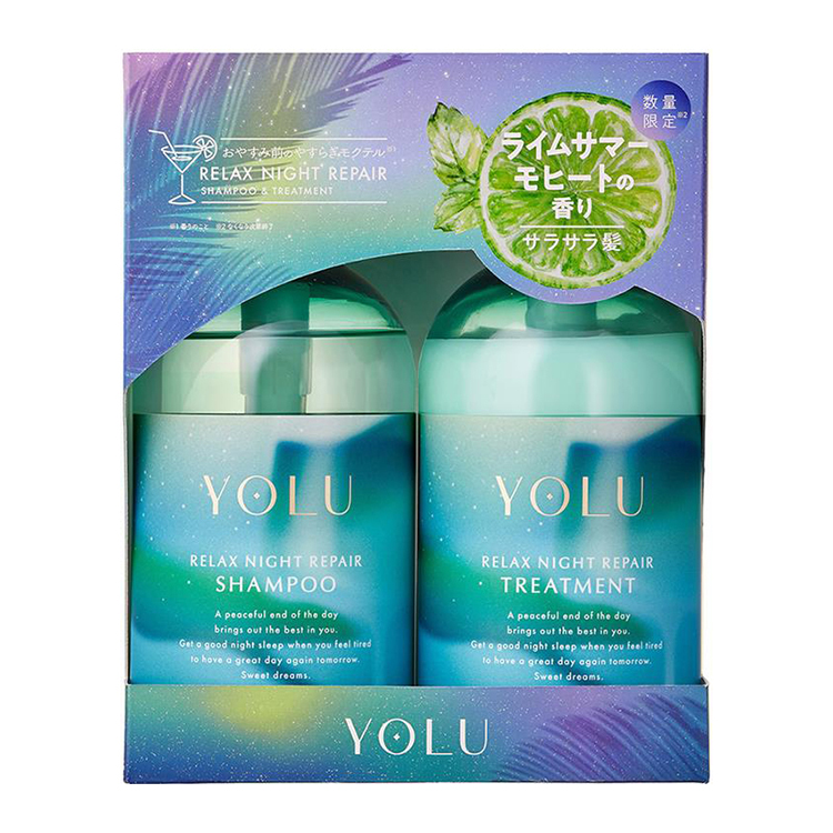 YOLU(ヨル) モクテル リラックスナイトリペア ヘアケアセット｜キレイエ