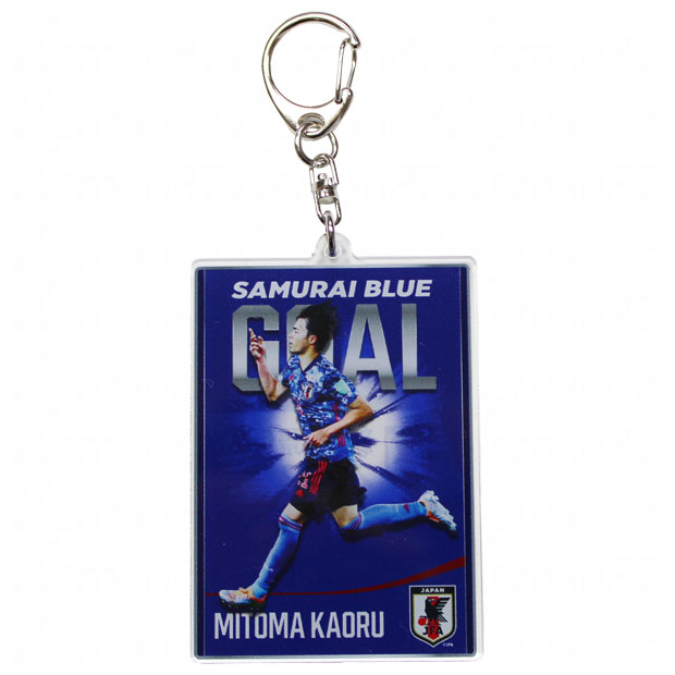 Kemari87 KISHISPO / 日本代表 GOAL アクリルキーホルダー 三笘薫 o4-764