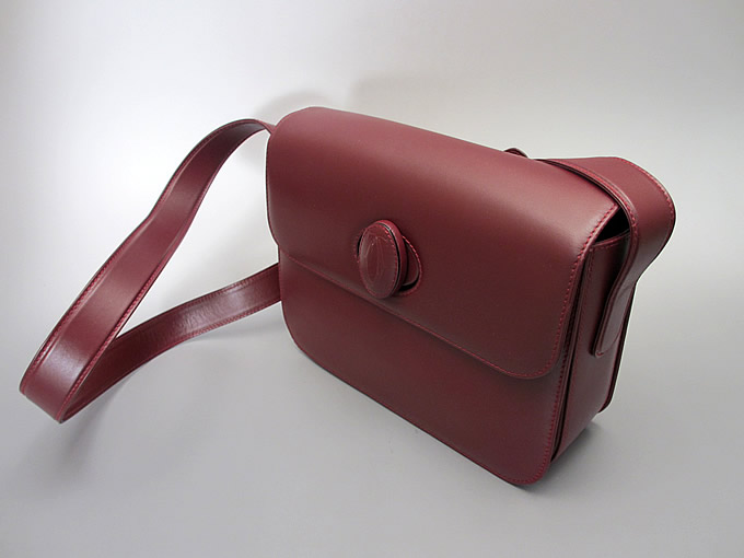 カルティエのショルダーバッグ（マストライン） | 東京世田谷の買取