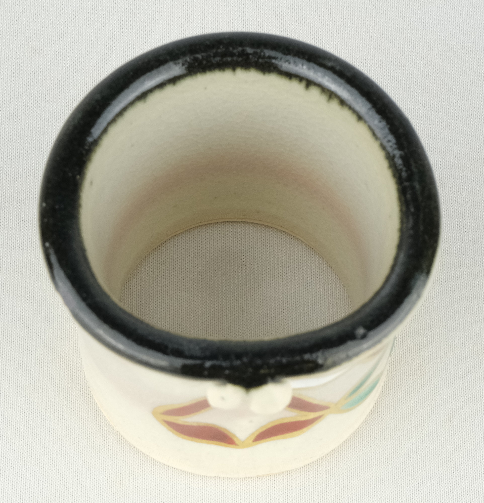 栗山園オンライン通販部 / 【出物】 七宝之絵竹蓋置 宮川（真葛）香斎