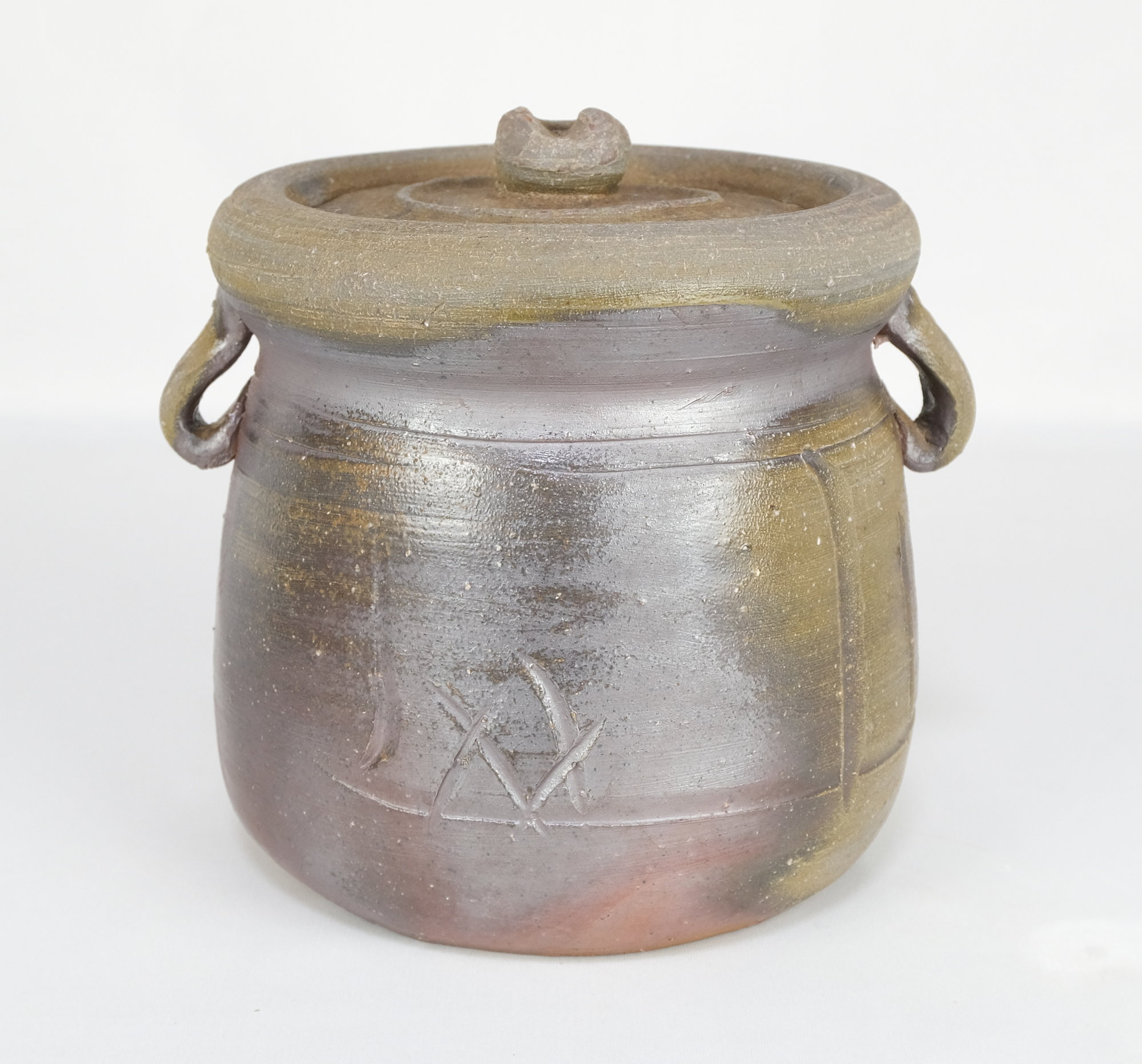 栗山園オンライン通販部 / 【出物】 備前耳付水指 伊勢崎満