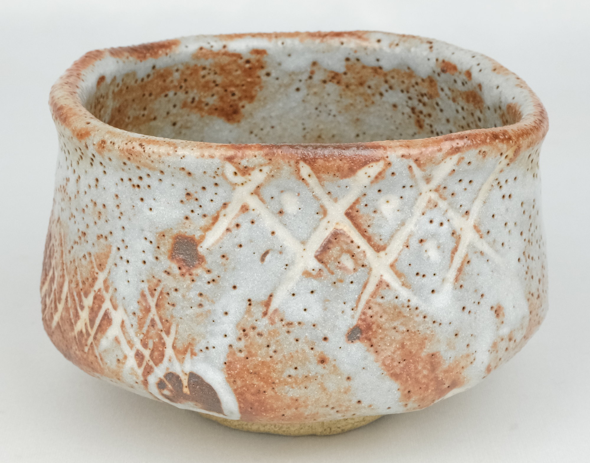 栗山園オンライン通販部 / 【出物】 鼠志野茶碗 加藤十右衛門