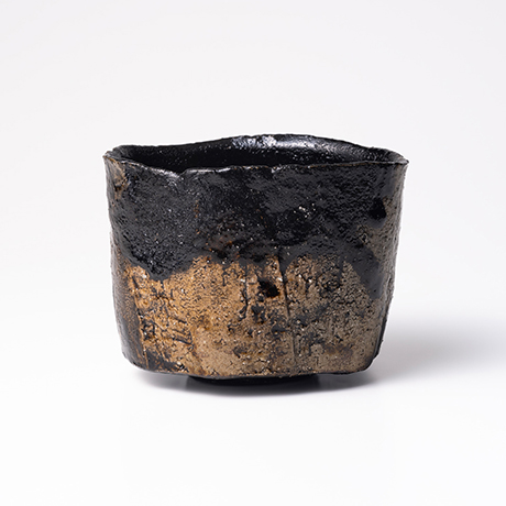 リサイクルFORT‼️BLACKフライデー②‼️中国の木葉文黒茶碗‼️激安し