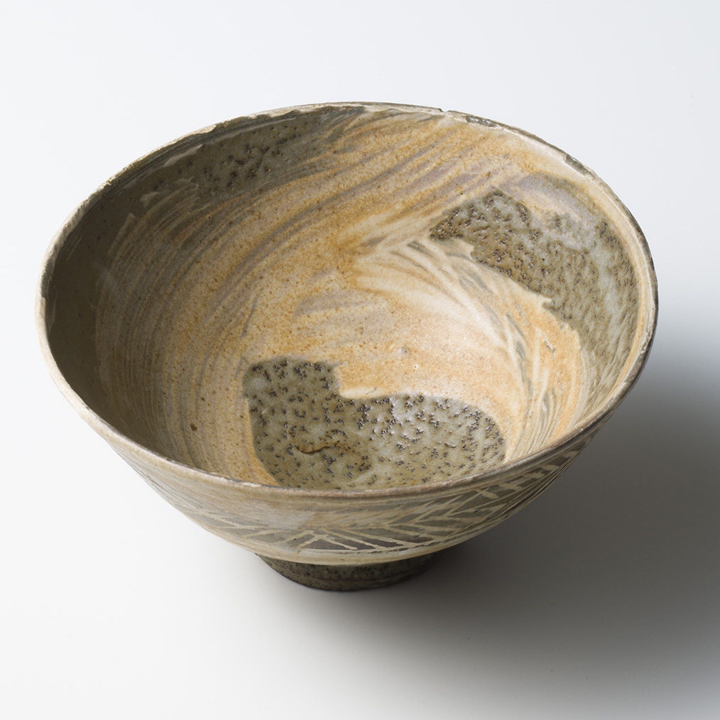 セール中】☆ 北大路魯山人 麦藁手 丸向付五客 ※一客金直し☆x531