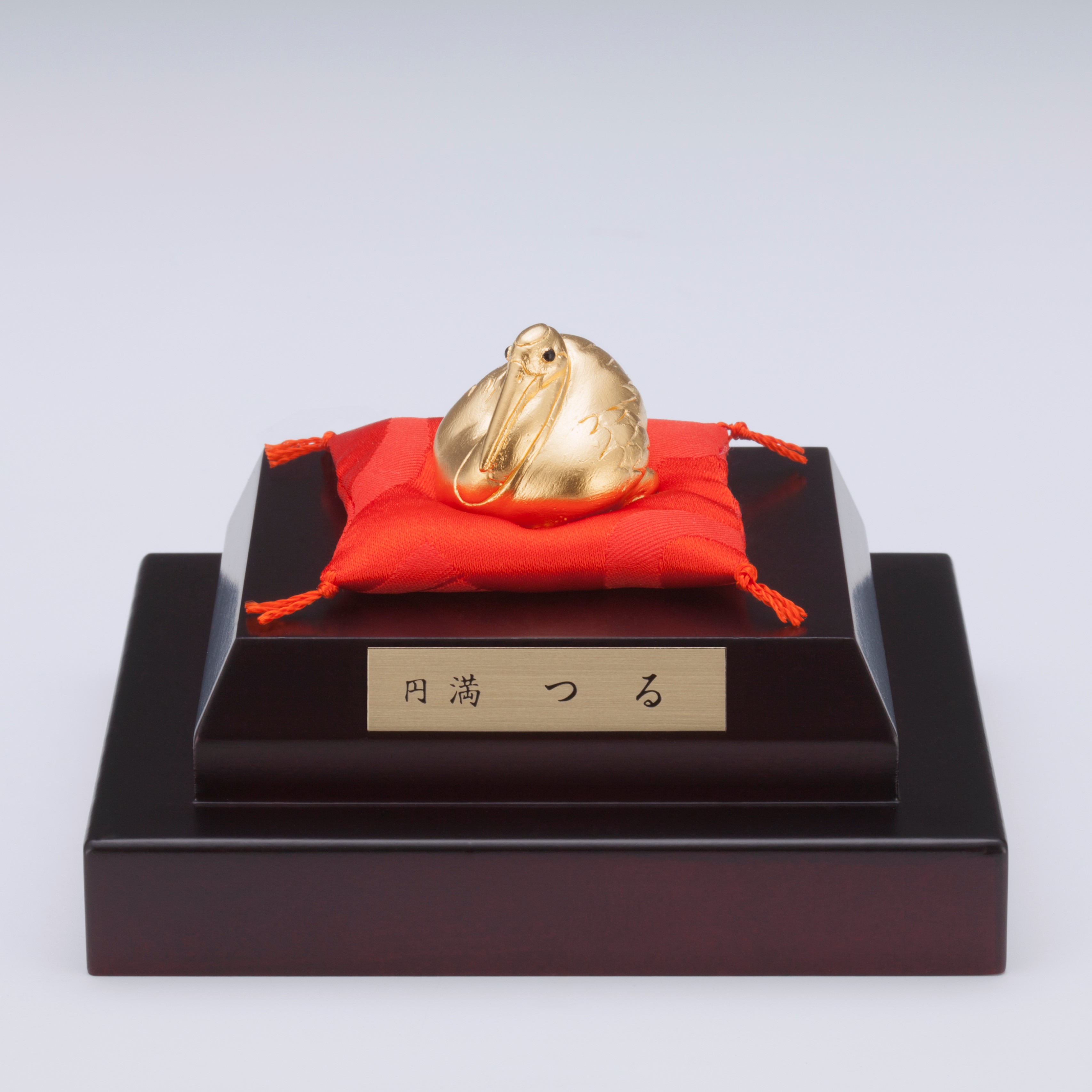 株式会社MERFオンラインショップ【KUROTANI】純金 円満 つる: 置物