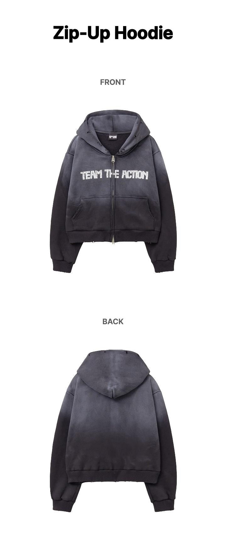 BOYNEXTDOOR - [The Action] (OFFICIAL MD Zip-Up Hoodie
