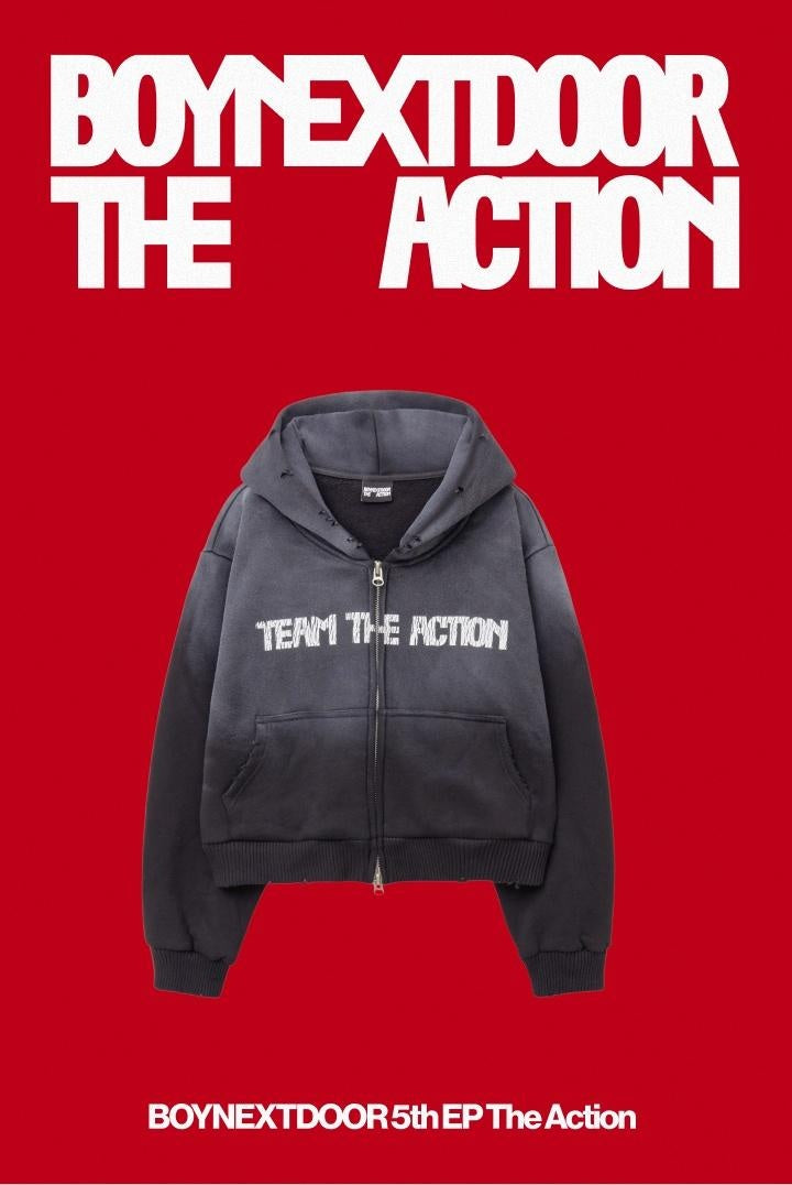 BOYNEXTDOOR - [The Action] (OFFICIAL MD Zip-Up Hoodie