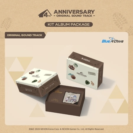 BLUE ARCHIVE] 4th Anniversary OST KiT Album Package – kpopalbums.com