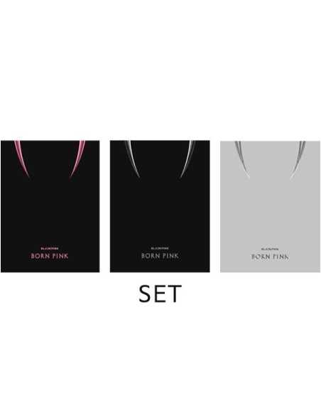 SET][BOX] BLACKPINK 2nd Album - BORN PINK (SET ver.) 3CD + 3Poster