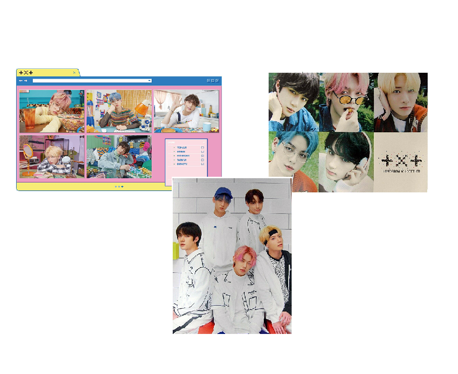 TXT MINISODE1 : BLUE HOUR ALBUM OFFICIAL POSTERS (3 POSTERS SET