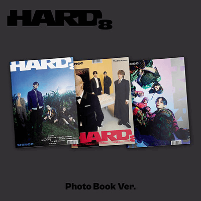 SHINEE THE 8TH ALBUM HARD PHOTOBOOK VER. - Kpop USA