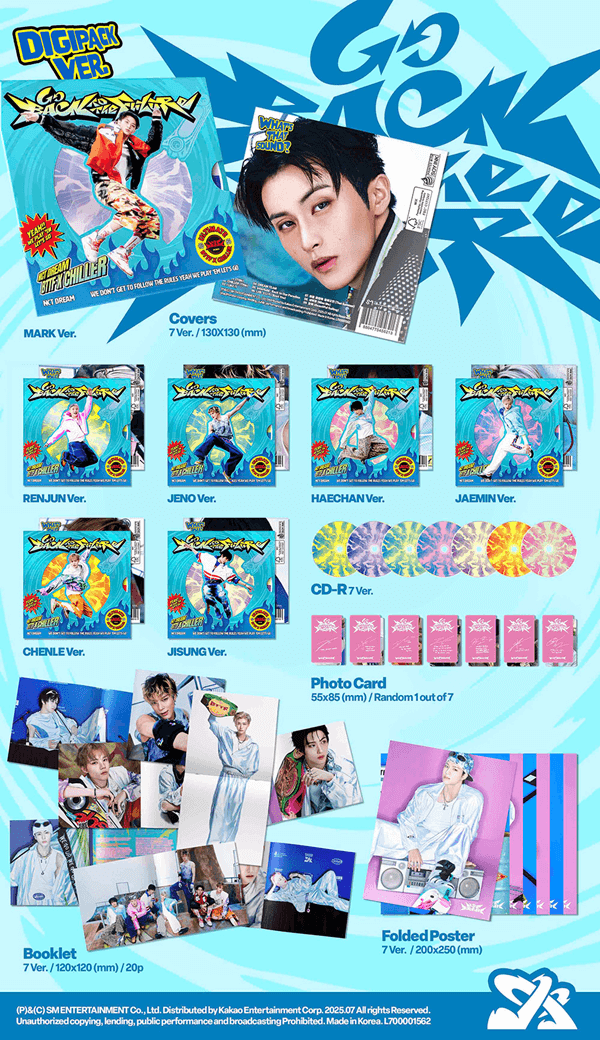 NCT DREAM 5TH ALBUM GO BACK TO THE FUTURE (DIGIPACK VER.) - Kpop USA