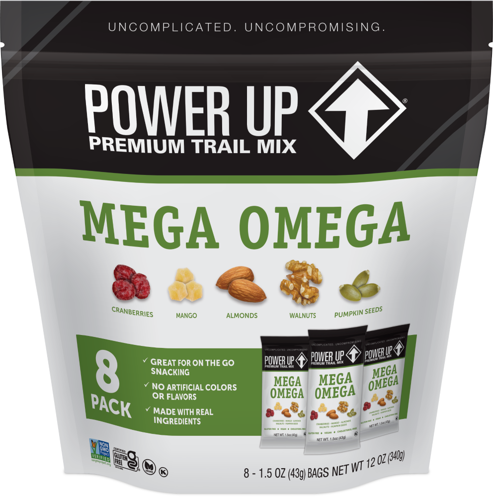 Gourmet Nut Power Up Premium Mega Omega Trail Mix, 8 pk / 1.5 oz