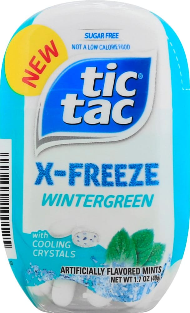 Tic Tac X-Freeze Wintergreen Flavored Mints, 1.7 oz - Mariano's