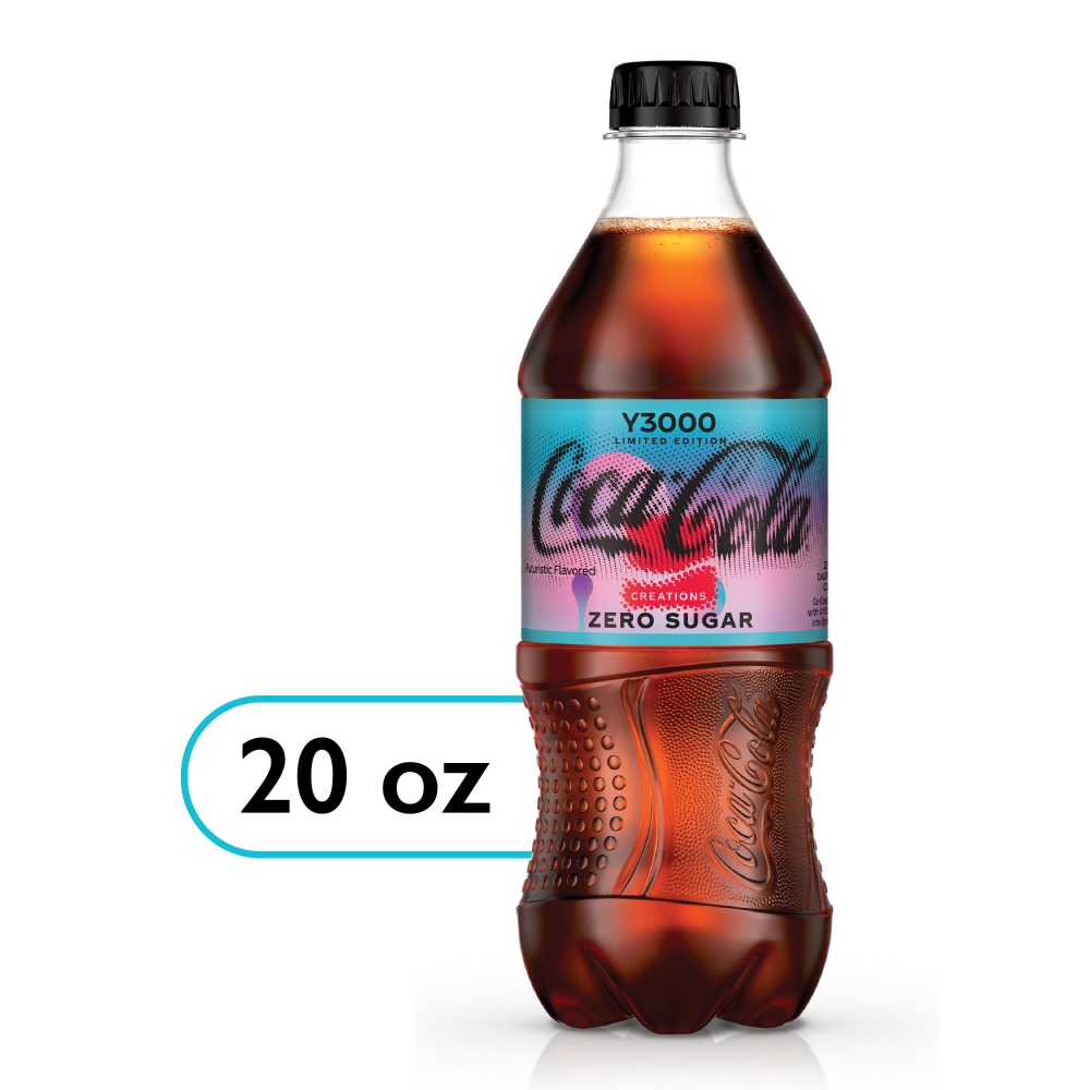 Coca-Cola® Zero Sugar Y3000 LIMITED TIME Soda Bottle, 20 fl oz