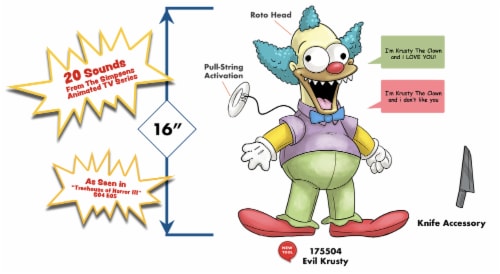 The Simpsons™ Talking Krusty Doll, 1 ct - Fred Meyer