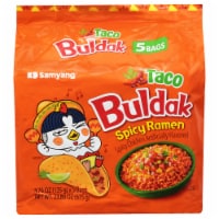 Samyangâ„¢ BuldakÂ® Taco Spicy Ramen Multipack, 5 ct / 4.76 oz
