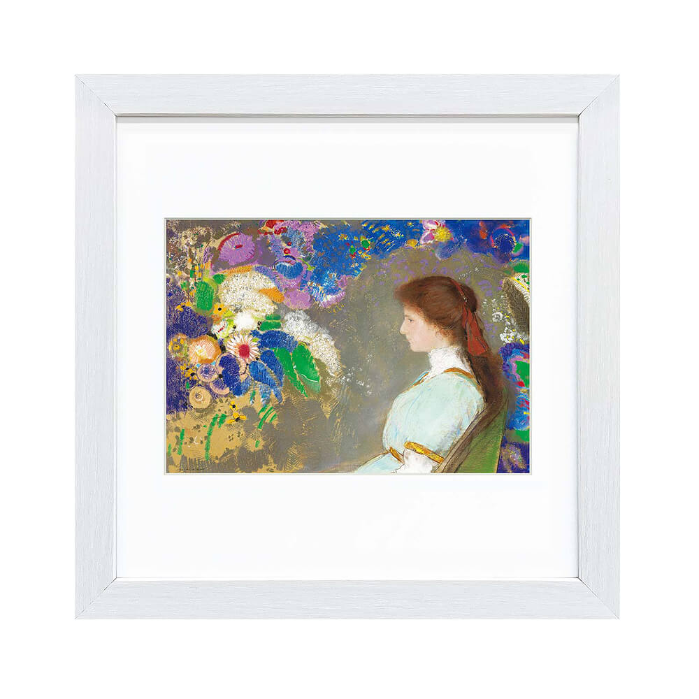 Odilon Redon（オディロン ルドン） ヴィオレット・ハイマンの肖像