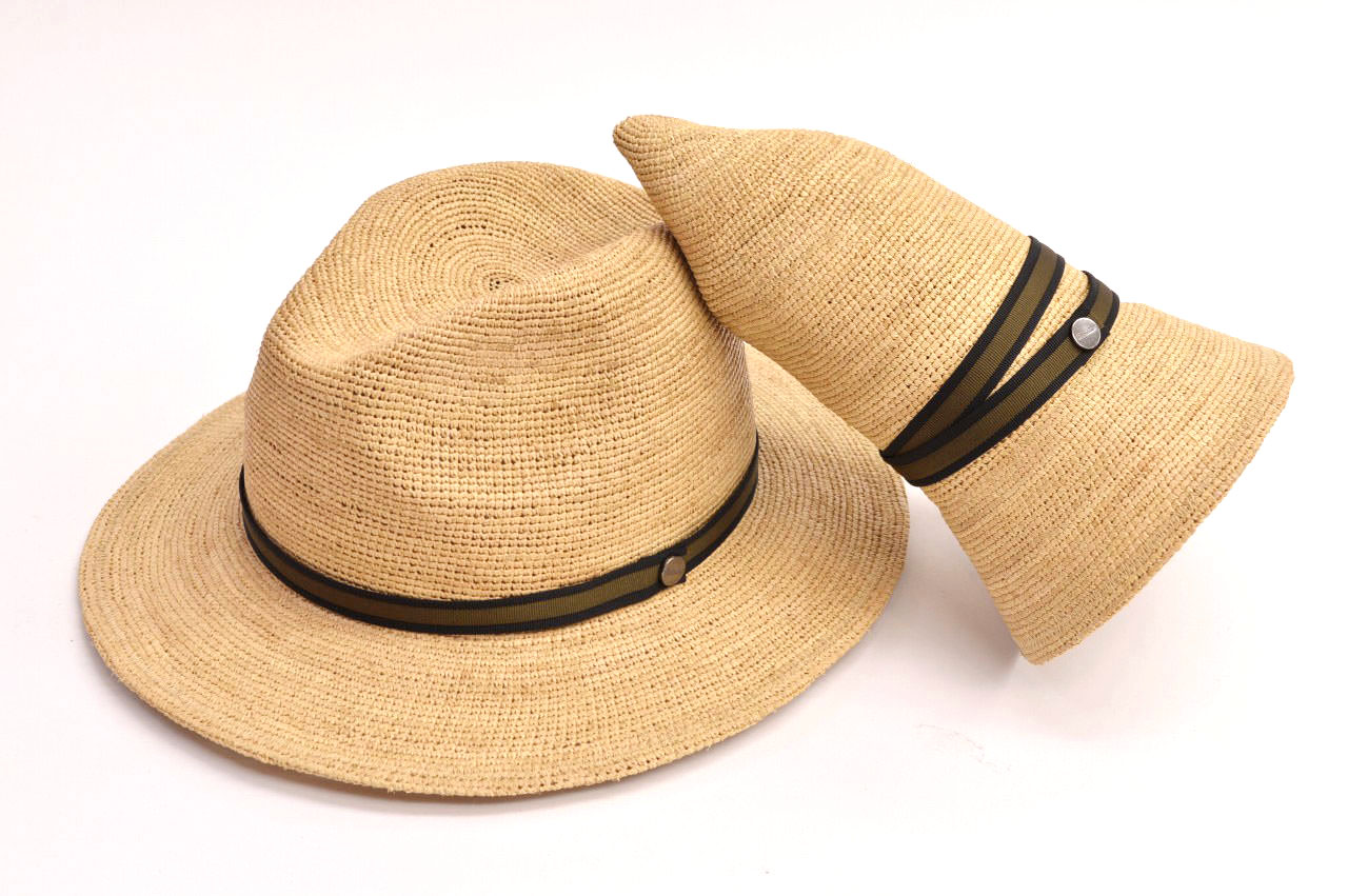 Borsalino ボルサリーノ Argentina アルジェンティーナ ラフィア かぎ