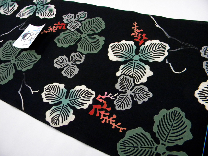 竺仙綿紬ゆかた