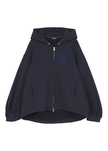 未使用タグ付 2025SS ZUCCa ブロックプリントスウェット M ネイビー