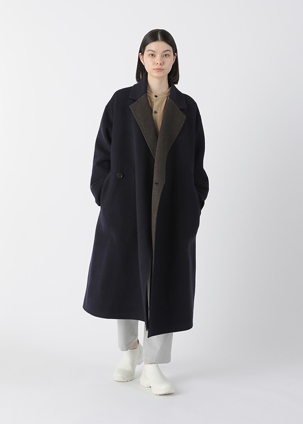 Plantation / ウールトーンリバー / コート(XL navy(13)): Plantation