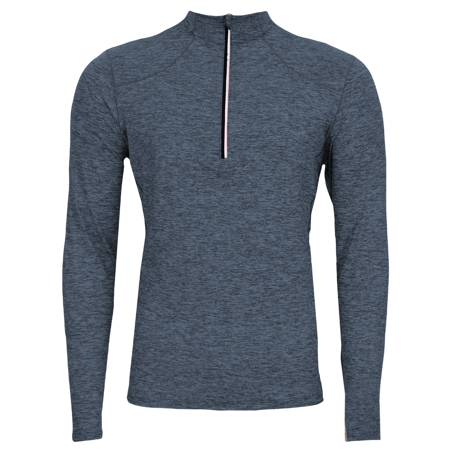 Men's Thermal Zip Shirt Clima-Tek Zip-T Nightfall Heather | Hot