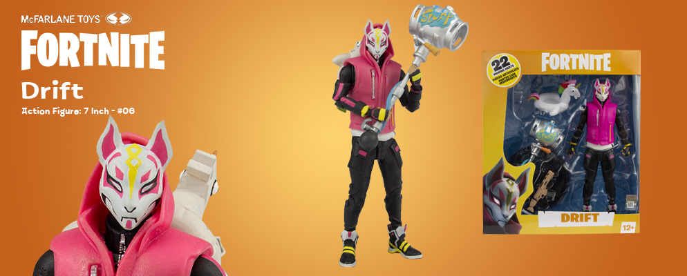 フォートナイト』【アクションフィギュア】7インチ＃06 ドリフト